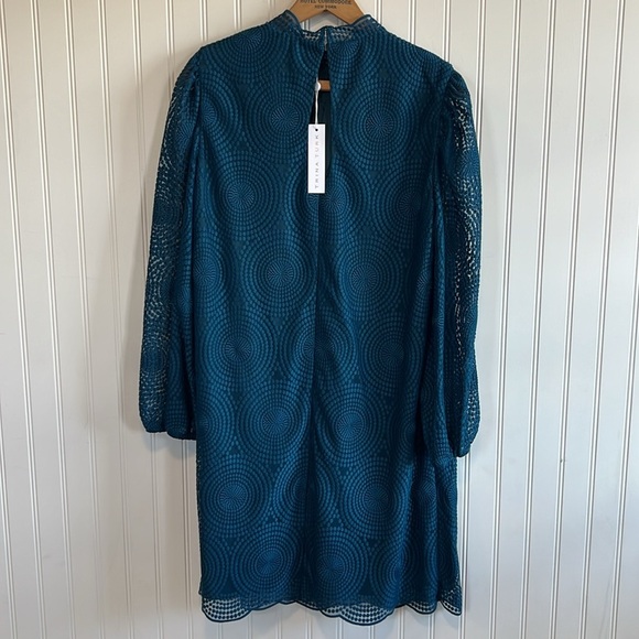 Trina Turk Dress women size 8 palm colony dress textured do minidress NWT $378 - Picture 6 of 13